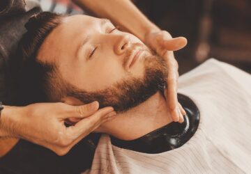 A Customer Enjoying Henna For Me