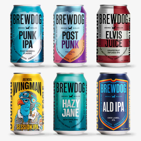 Pdp Ipa Pack Beer Can 330ml Brewdog