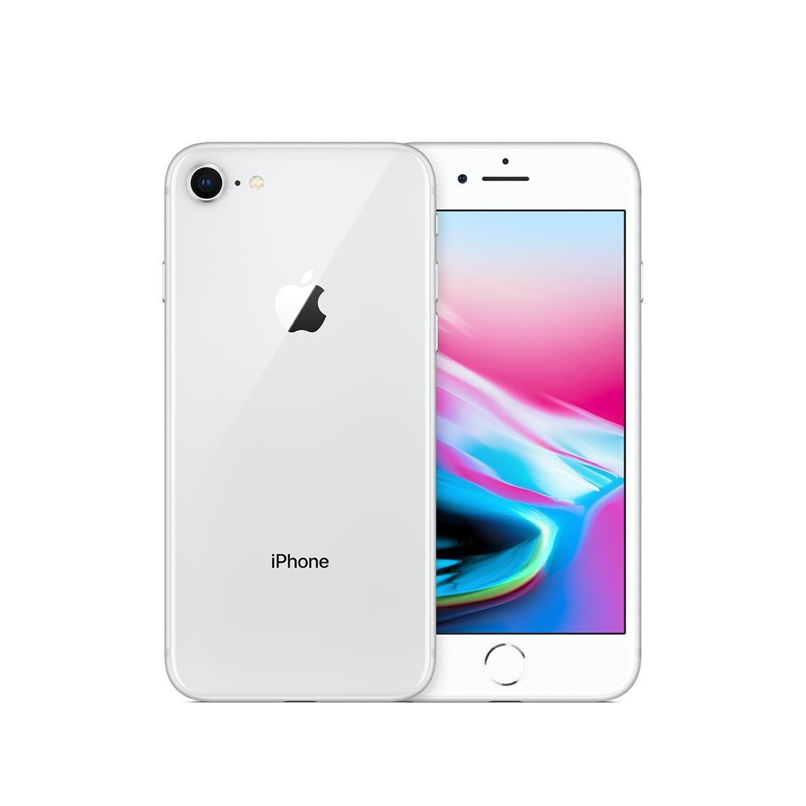 Refurbished Iphone 8 64gb Silver Mobile Phone