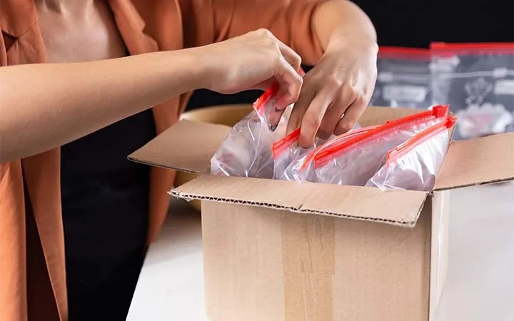 Versandkarton Chemiebranche