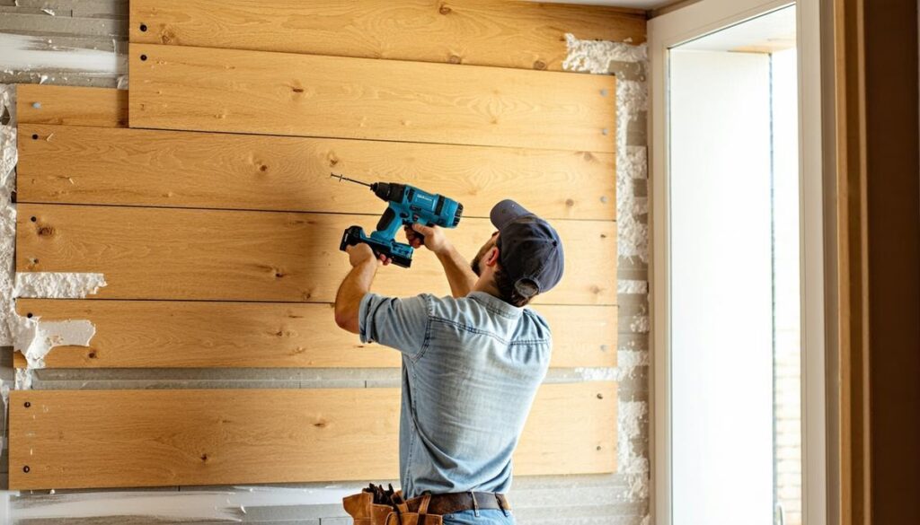 Wall Panel Installation Process